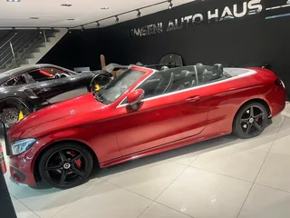 ** Mercedes Benz C Class Convertible C200 AMG Cabriolet Full House Auto Low Mileage 115000km