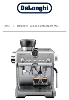 Delonghi - La Specialista Opera Manual Pump Espresso Machine - EC9555.M