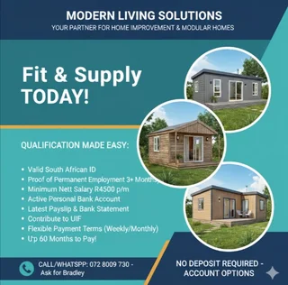 ⚠️Nutec House and Wendy&#39;s on account 6-60 months to pay ⚠️