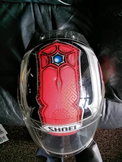 Shoei motorcycle helmet