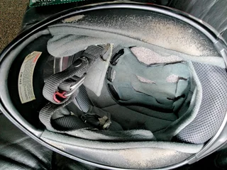 Shoei motorcycle helmet