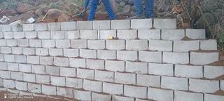 Retainer Walls installation