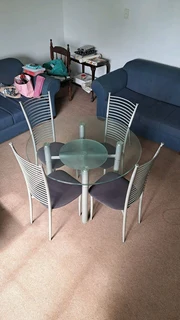 Glass table