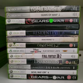 Xbox 360 Games - Prices START FROM R150 and go up