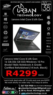 Lenovo Thinkpad T460s i5 6thgen