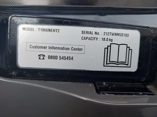 18Kg LG Top Loader Washing Machine