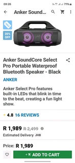 Anker Soundcore speaker sealed and brand new