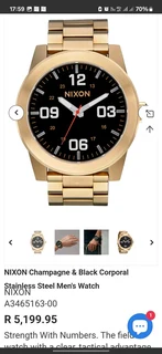 Black Friday deal. Brand new Nixon Corporal SS watches
