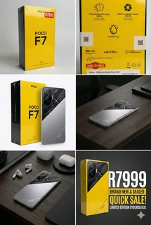 Sealed Poco F7 512 brand new Cyber Silver limited edition