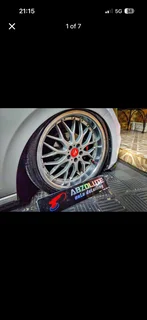 18” 5x100 VS Works Reps rims and tyres for sale