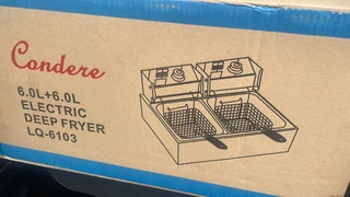 Electric Fryer 2 x 6 Litre  R995