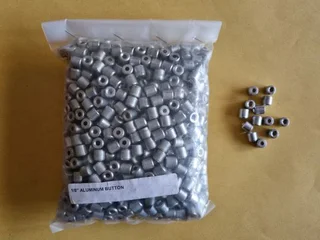 Aluminium Ferrules and Thimbles. Steel Cable Assembly Components for Sectional Garage Door Cables.