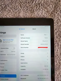 Apple ipad Air 2 128GB