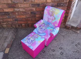 Kids couch and ottoman combo made by order only