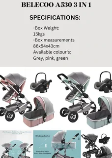 Baby items on order