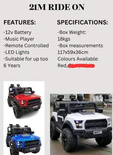 Kids ride on cars &amp; bikes for sale restocked