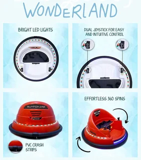 Kids dual control bumper cars for sale only on order