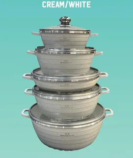 10pc granite coated bosch pots for sale