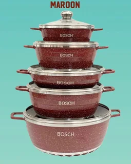 10pc granite coated bosch pots for sale