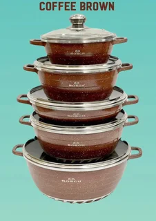 10pc granite coated bosch pots for sale