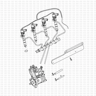 High Pressure Fuel Rail for GWM 2.8 TC TCI