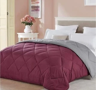 Queen Size Reversible Comforter Sets - Linen