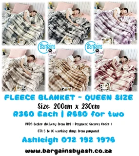 Blankets, throws, comforts, quilts, slippers and more