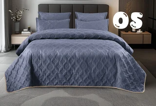Queen size, embossed quilt sets