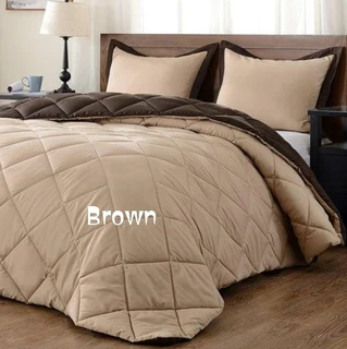 Reversible Queen Comforter 5 Piece Sets