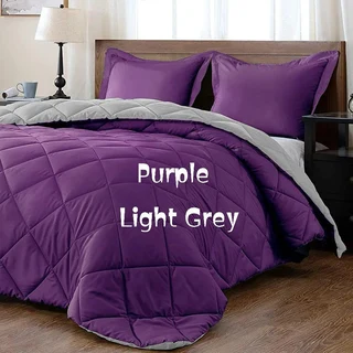 Reversible Queen Comforter 5 Piece Sets