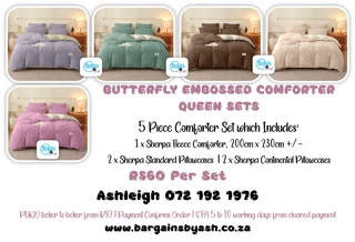 Comforters, quilts, sheets, blankets, throws, rugs, carpets....