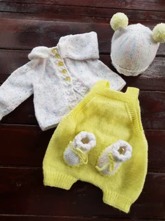 Hand Crocheted and Knitted Baby Garments, blankets, beanies, bootees and more