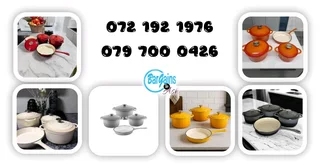 7 Piece Cast Iron Pot Set