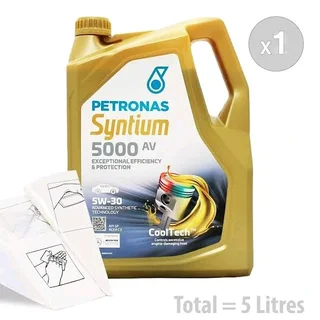 Petronas 5000AV Fully Synthetic Oil 5 litre