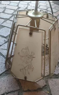 Beautiful glass chandelier