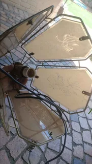 Beautiful glass chandelier