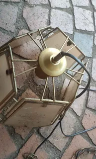 Beautiful glass chandelier