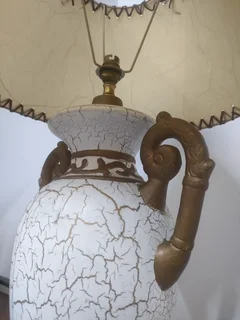 Antique ig ceramic lamp 1.45 meter