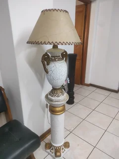 Antique ig ceramic lamp 1.45 meter