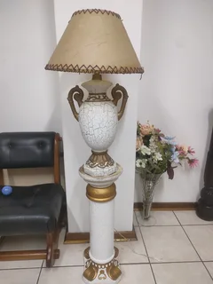 Antique ig ceramic lamp 1.45 meter