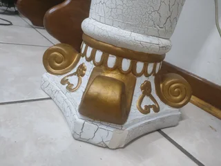 Antique ig ceramic lamp 1.45 meter