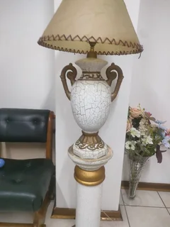 Antique ig ceramic lamp 1.45 meter