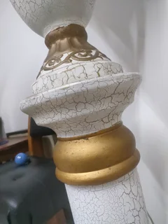 Antique ig ceramic lamp 1.45 meter