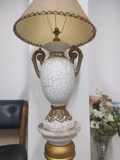 Antique ig ceramic lamp 1.45 meter