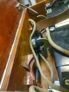 1932&#39;s Vintage Swiss Army Telephone.