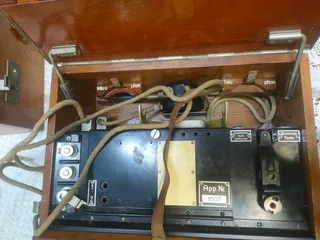 1932&#39;s Vintage Swiss Army Telephone.