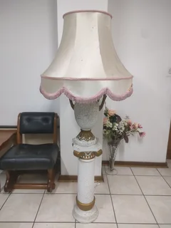 1.65 meter antique ceramic floor lamp