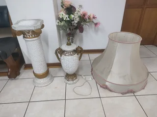 1.65 meter antique ceramic floor lamp