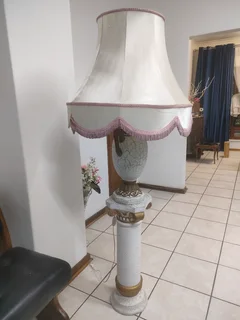 1.65 meter antique ceramic floor lamp