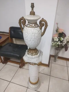1.65 meter antique ceramic floor lamp
